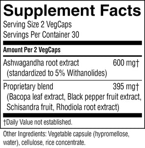 Ashwagandha (60 vegcaps)