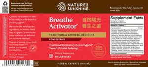 Breathe Activator TCM Conc. (30 caps)