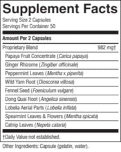 Anti-Gas Formula with Lobelia  (100 caps) (ko)