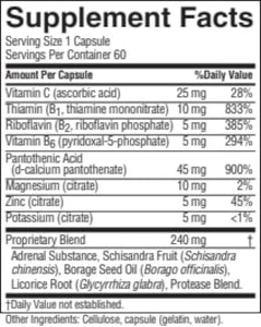 Adrenal Support (60 caps)